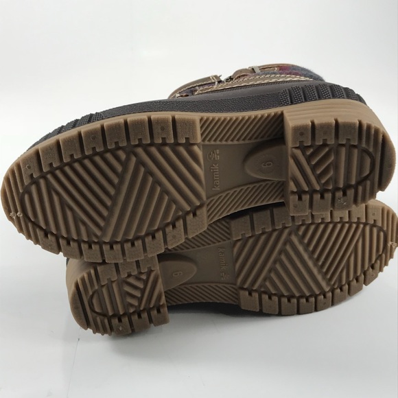 Kamik Avelle Waterproof Boots Dark Brown Leather - Picture 7 of 8